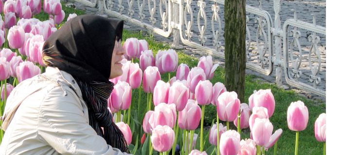 Bei Muslimen an der Tür