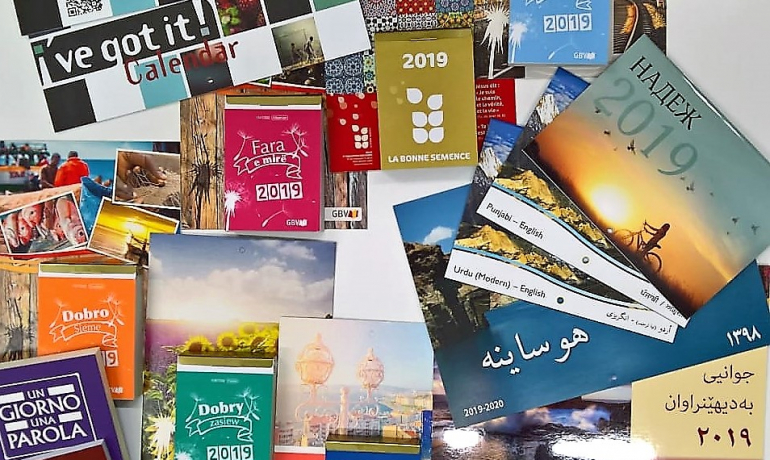 Wir haben noch Kalender für 2019