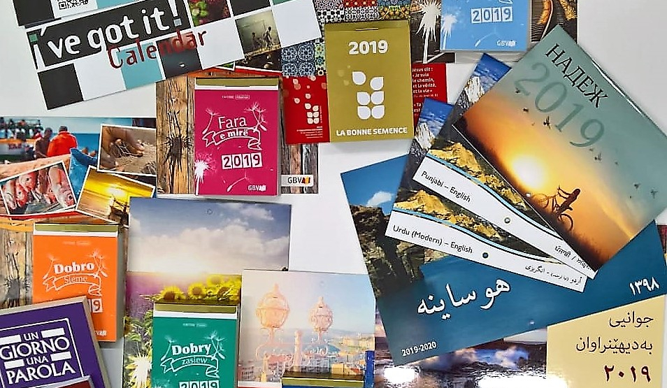 Wir haben noch Kalender für 2019