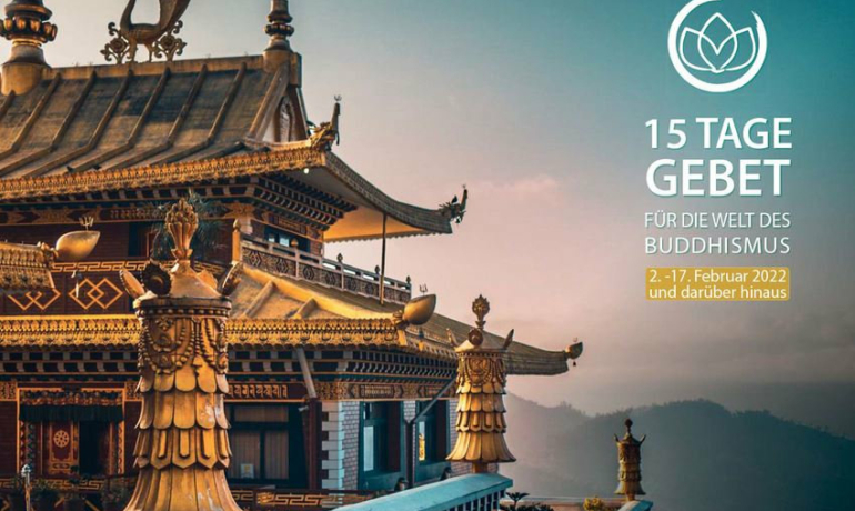 15 Tage Gebet für die Welt des Buddhismus